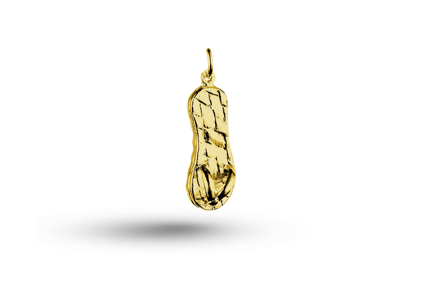 Yellow gold Sandal charm.