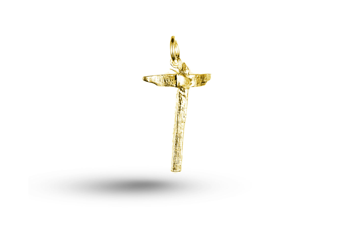 Yellow gold Signpost charm.