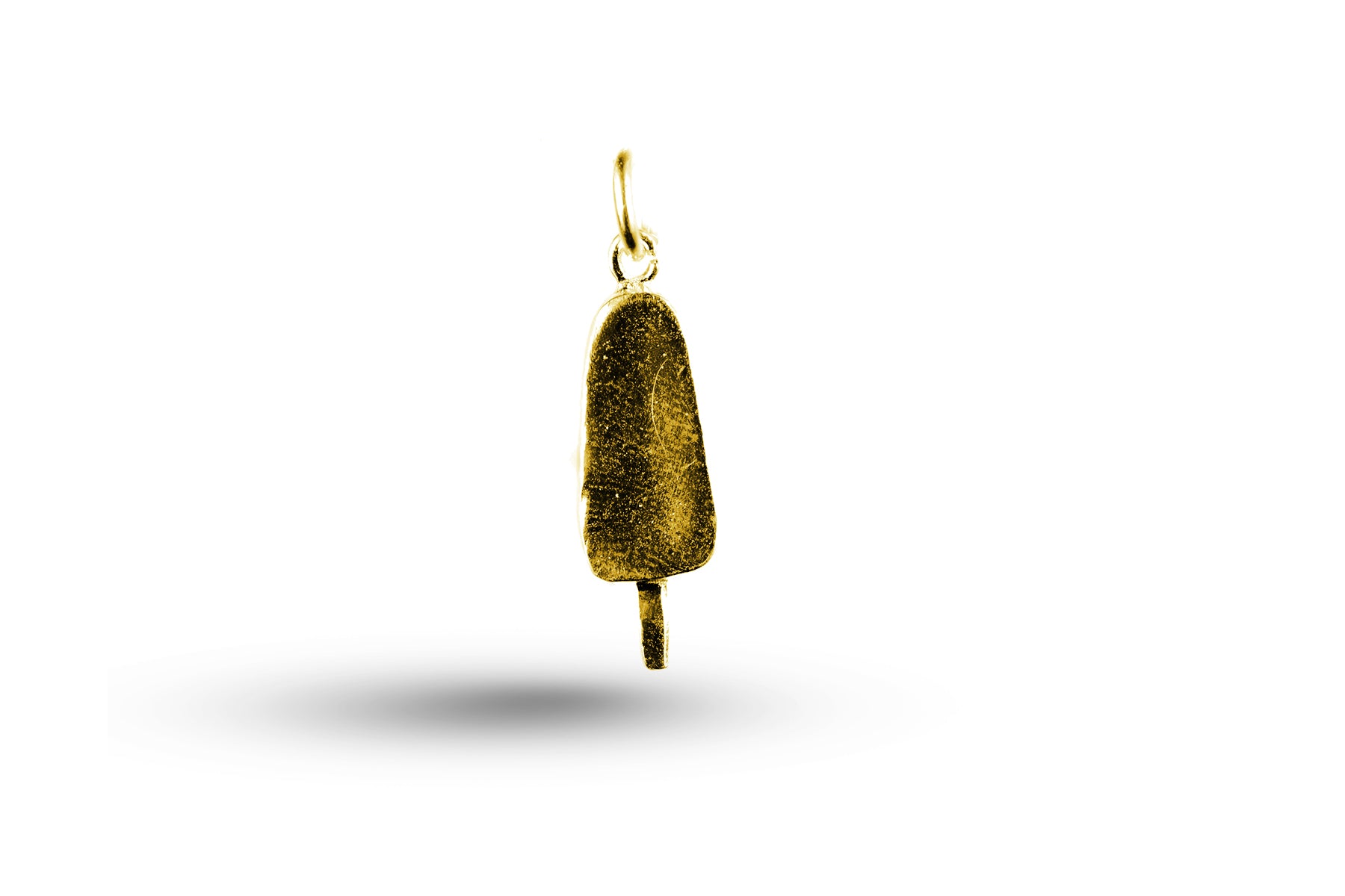 Yellow gold Ice Lolly charm.