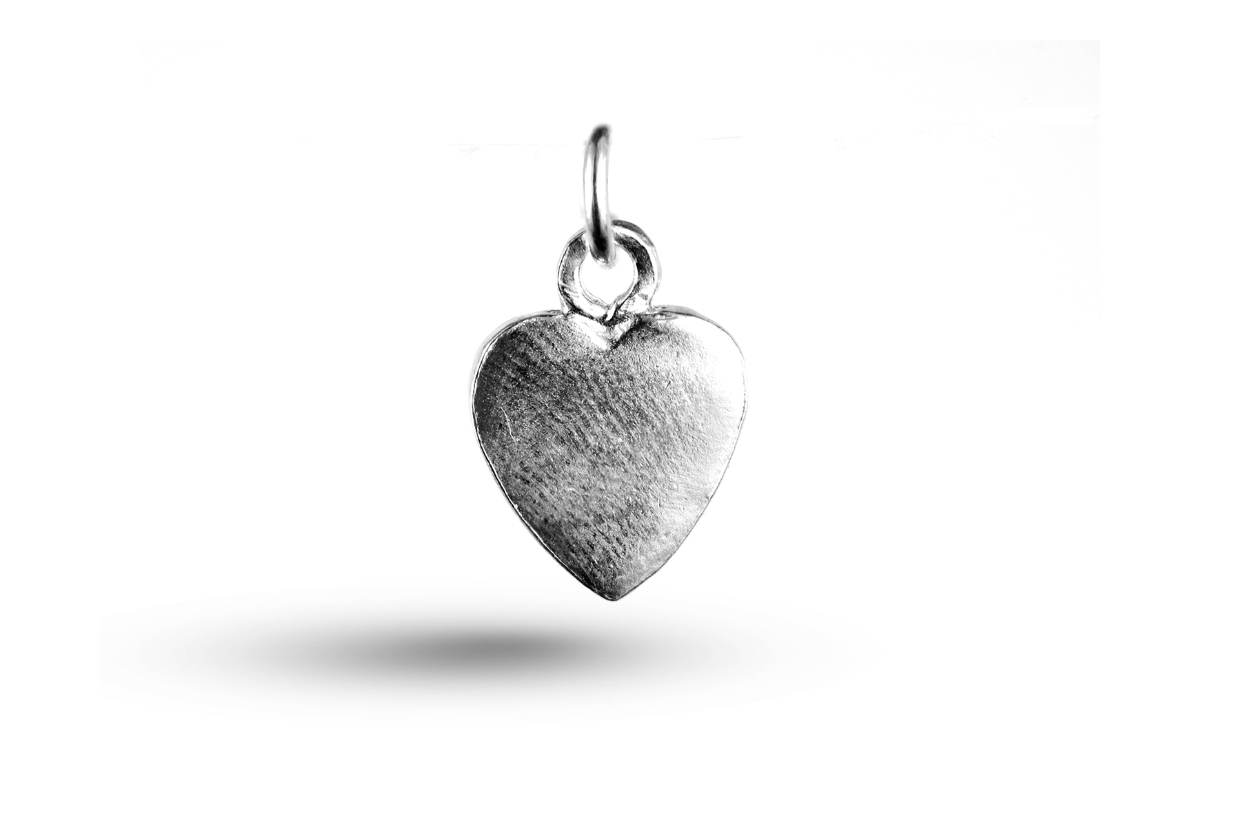 White gold Heart and 'I Love You' charm.
