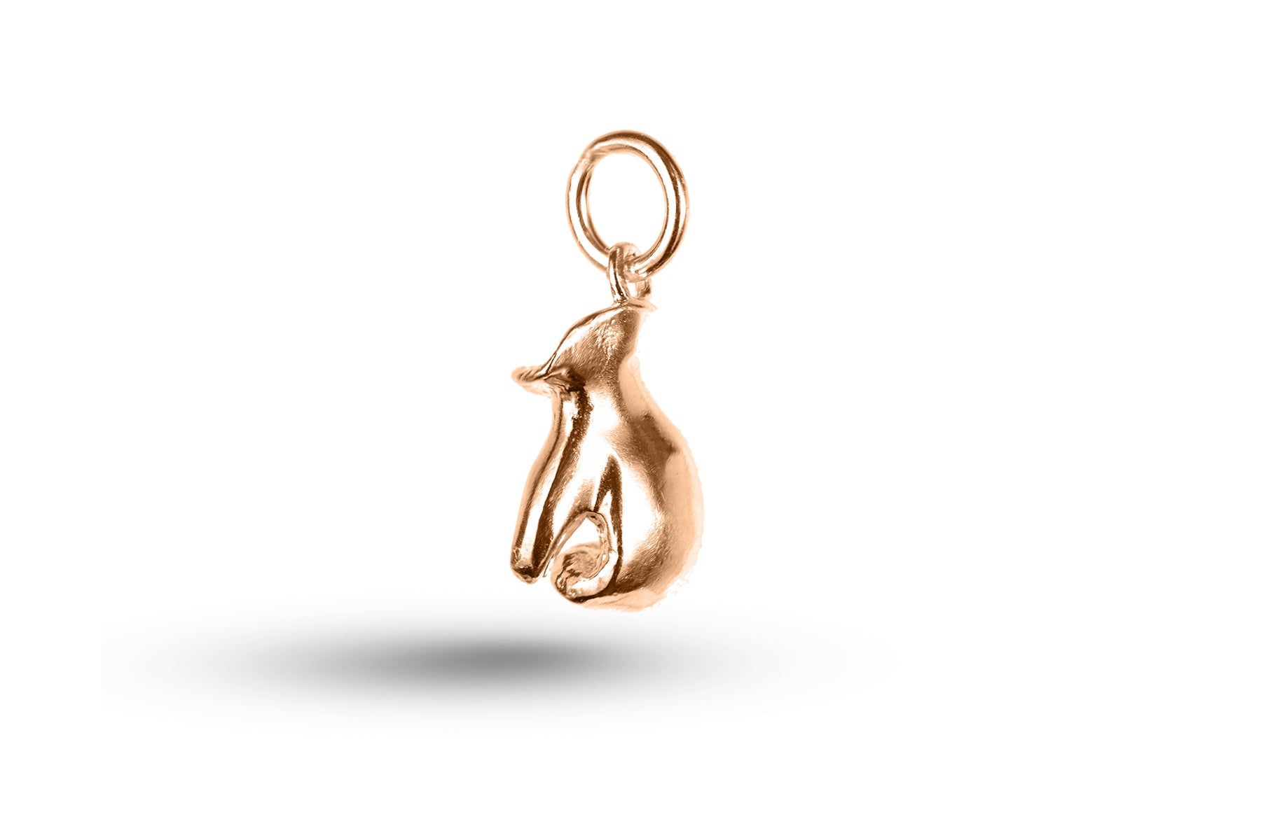 Luxury rose gold Boxing Glove charm.