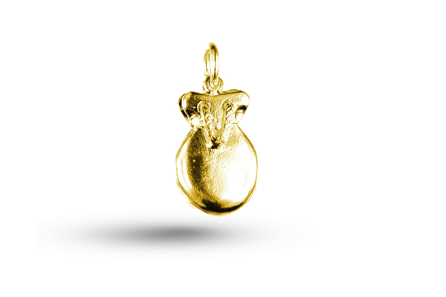 Luxury yellow gold Castanets charm.