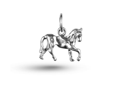 White gold Fine Horse charm.