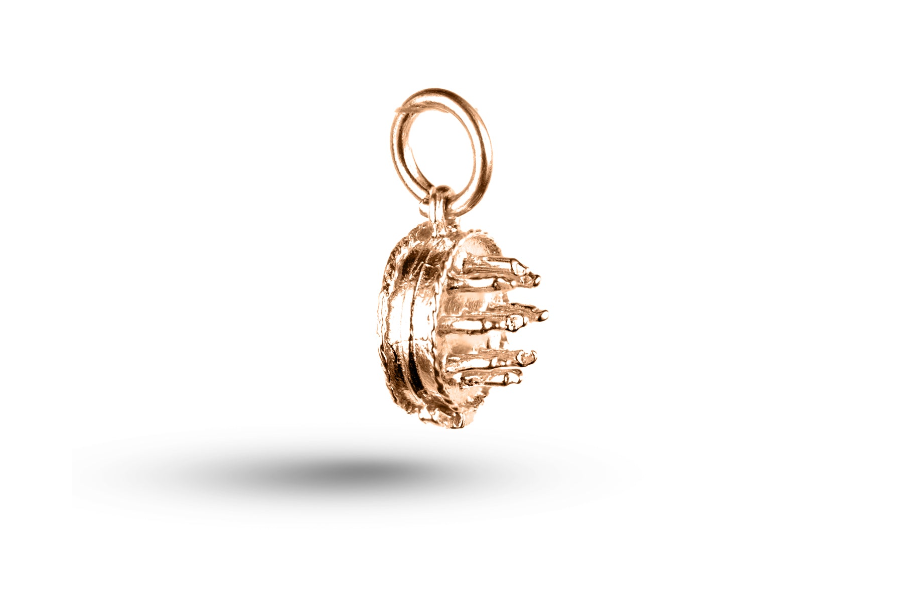 Luxury rose gold Birthday Cake charm.