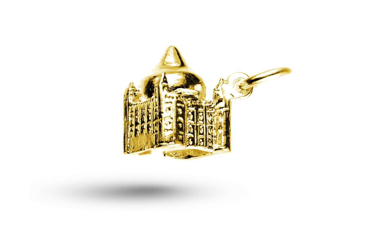 Yellow gold Mosque charm.