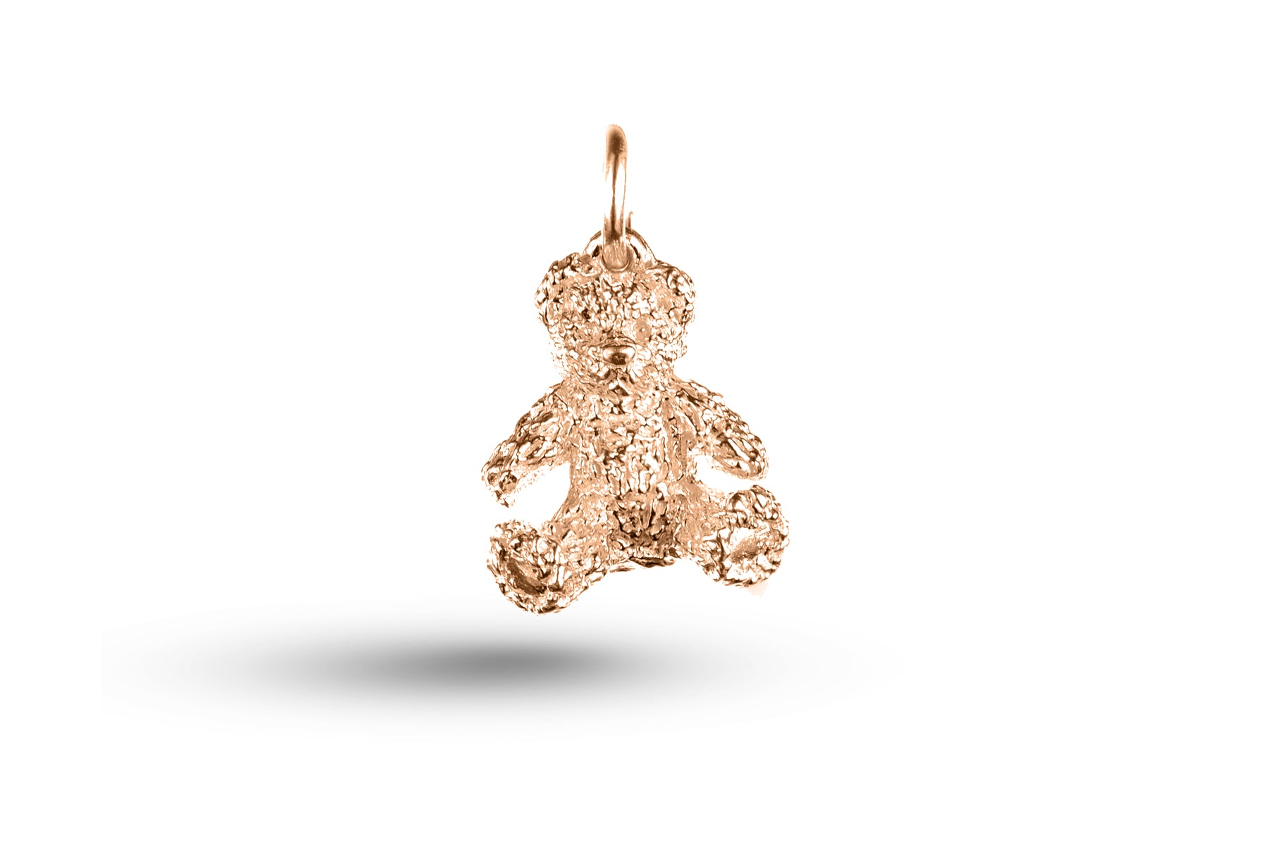 Rose gold Ted Sitting charm.