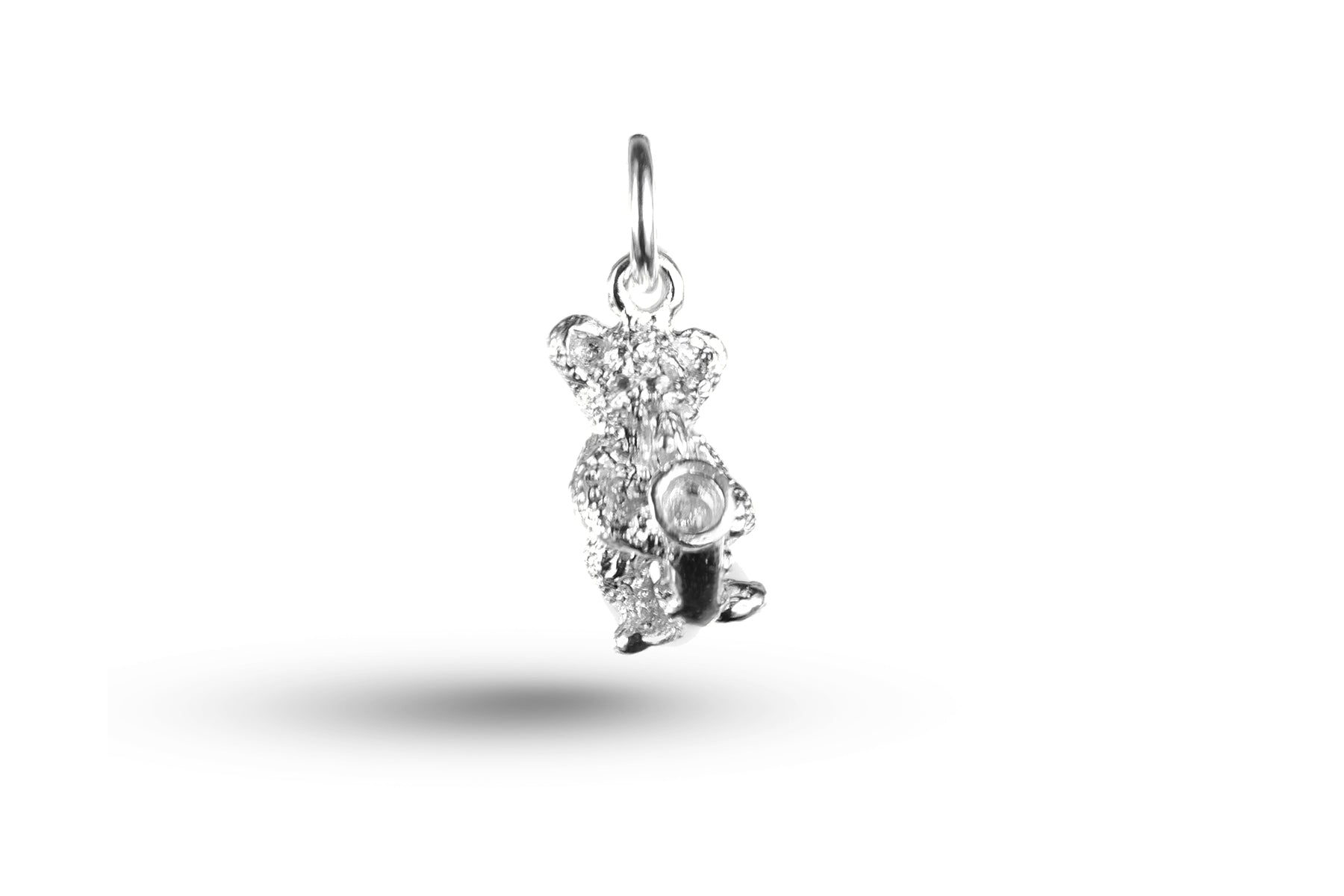 Tiny Ted with Saxophone Charm | Charms Direct | Free Delivery Offered