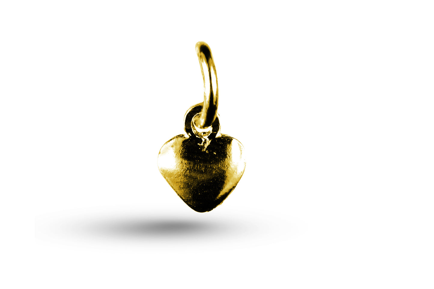Yellow gold Heart charm.